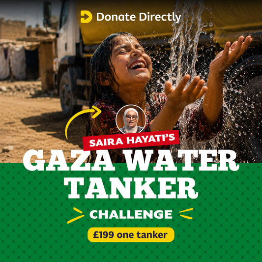 Saira Hayati's Gaza Water Tank Challenge