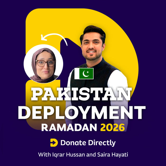 Saira Hayati Goes Directly. To Give Directly. This Ramadan