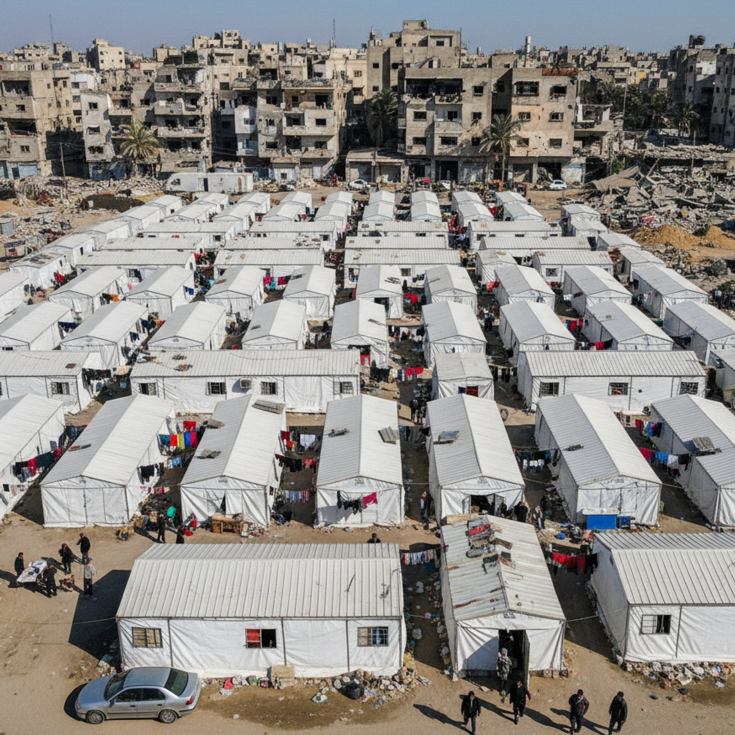 Build a Camp in Deir Al-Balah, Central Gaza 🇵🇸