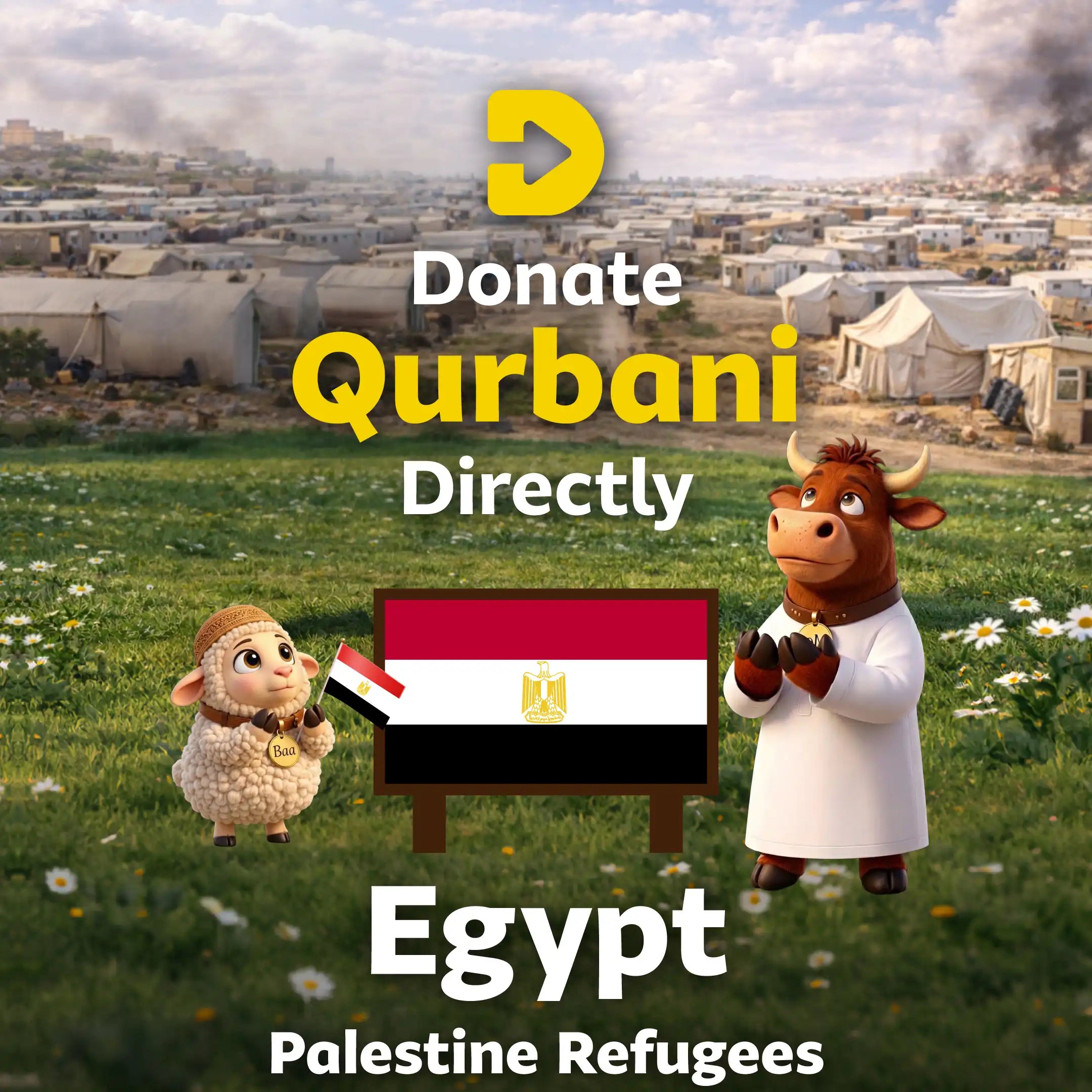 Donate Qurbani Directly Egypt