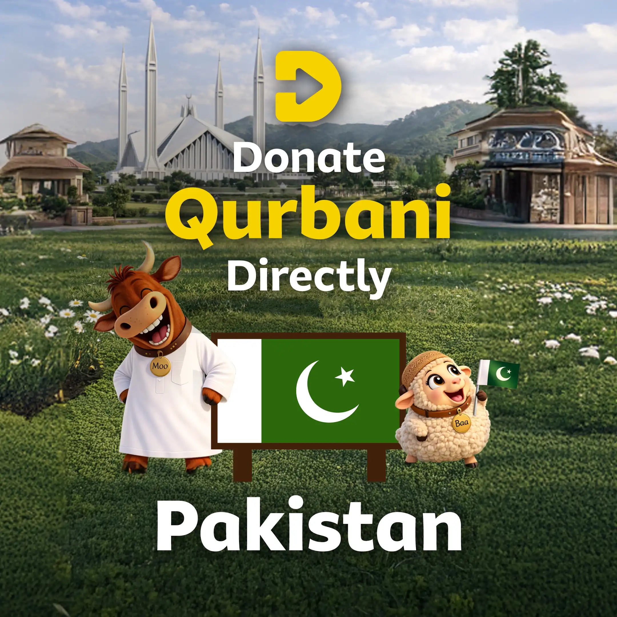 Donate Qurbani Directly Pakistan 