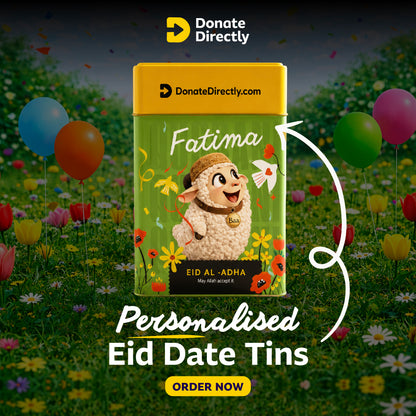 Eid Celebration Sleeve Baa - Date Tins
