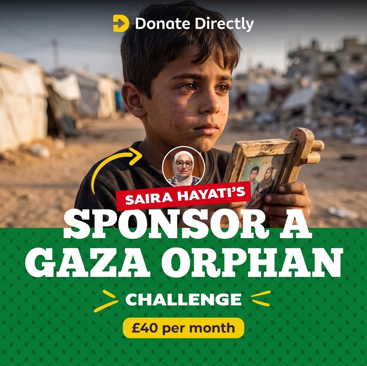 Sponsor an Orphan with Saira Hayati