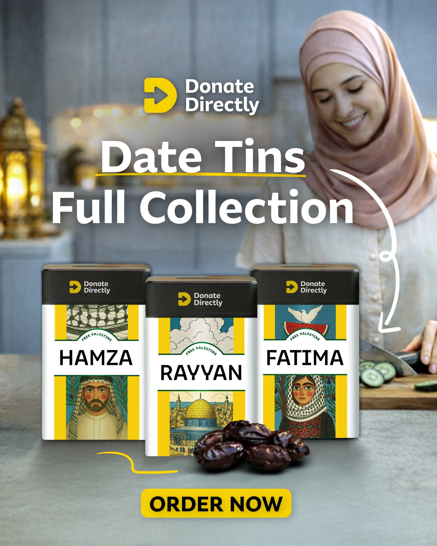 Illustration - Date Tins Full Collection