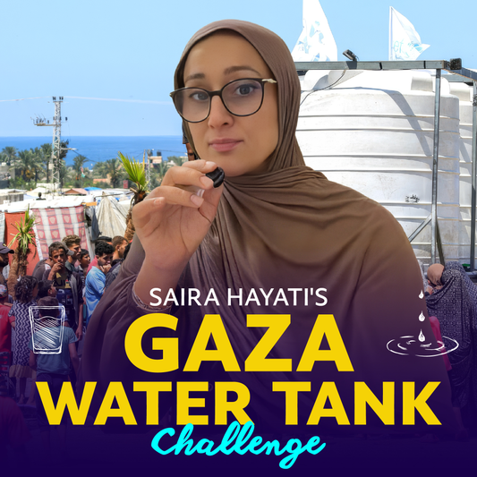 Saira Hayati's Gaza Water Tank Challenge