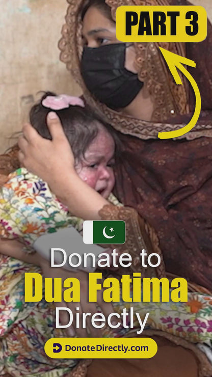 Help Little Dua Fight Every Painful Day