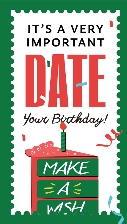 Birthday Date Tins